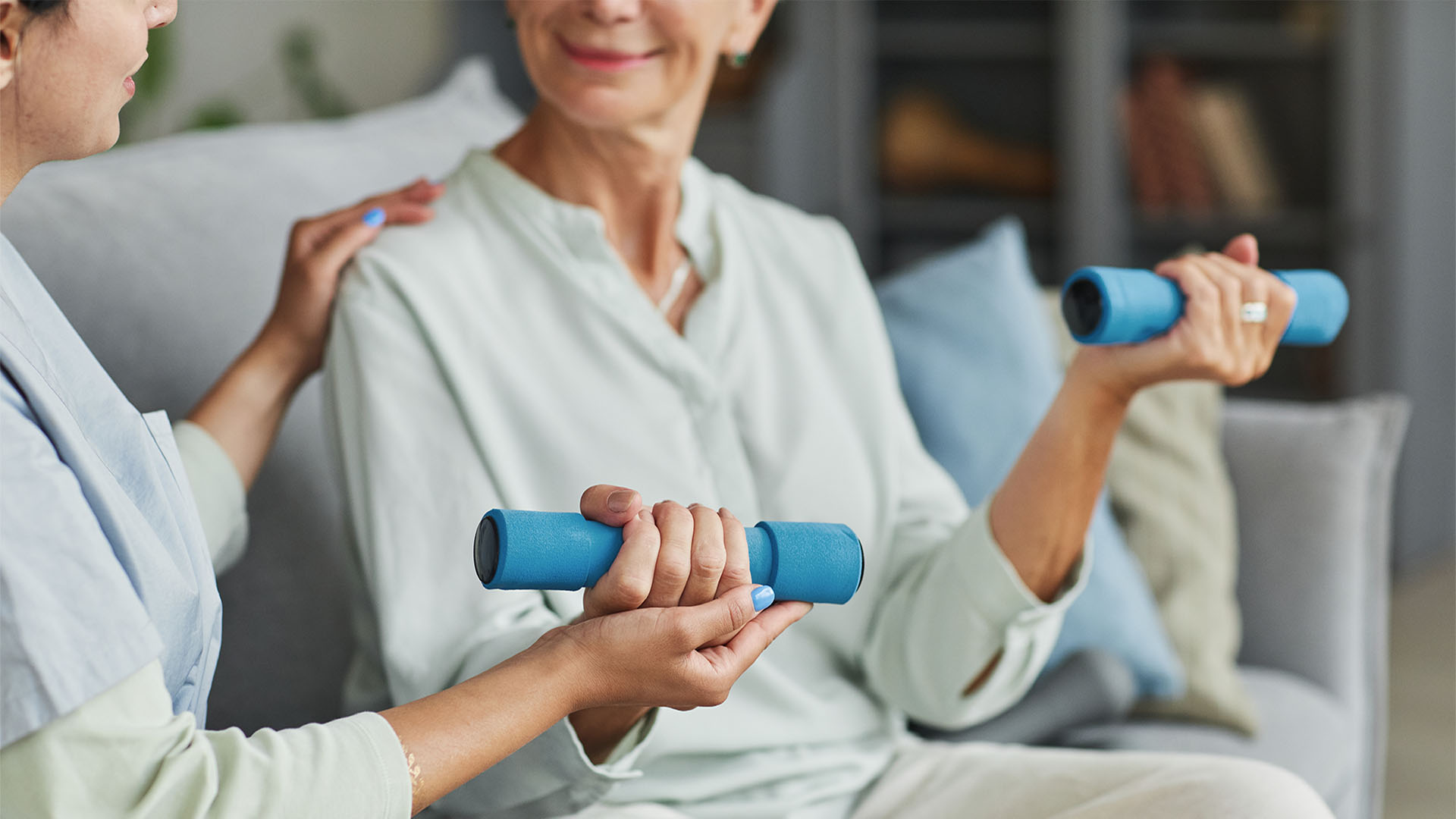 Sports Injuries 4 Senior Woman Doing Physical Therapy - Mayfair Wellness Clinic Gulshan