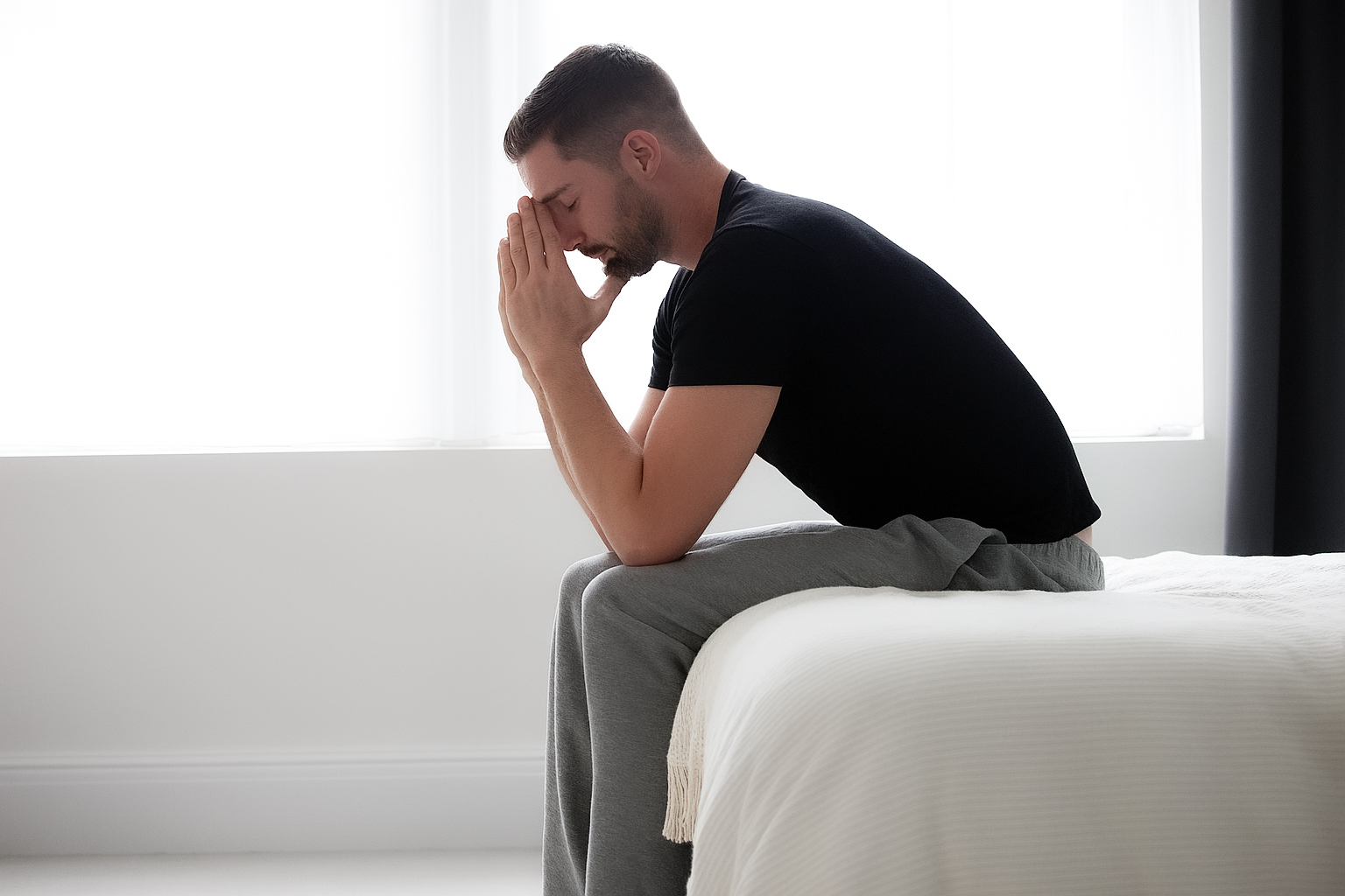 Sad Man - Mayfair Wellness Clinic Gulshan